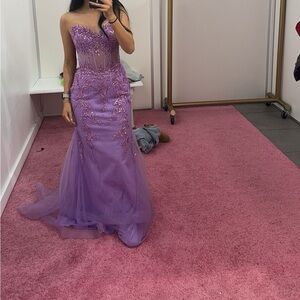 Purple Prom Dress
